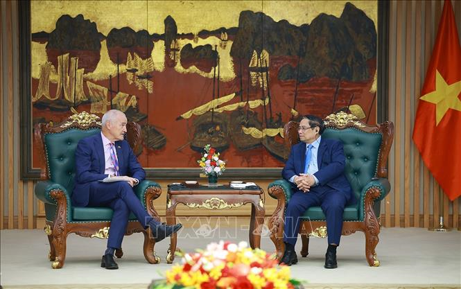 Thủ tướng Phạm Minh Chính tiếp Giám đốc Đại học RMIT, Australia